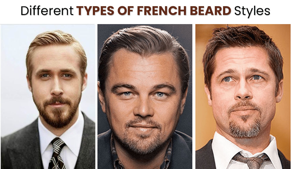 Different types of french beard styles