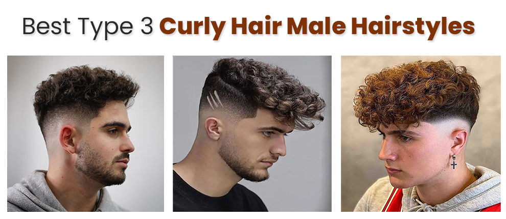 Best Type 3 Curly Hair Male Hairstyles