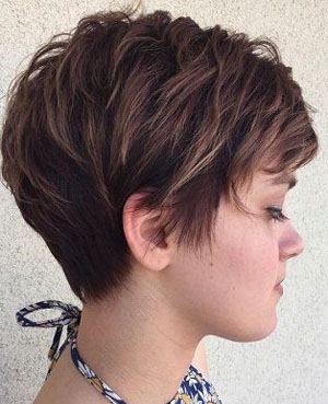 Layered Pixie Cut