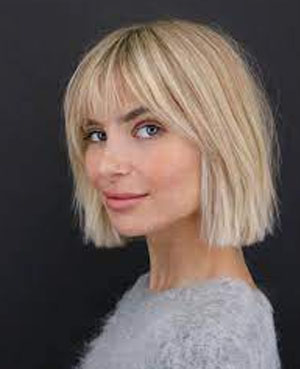 Short Cut With Bangs